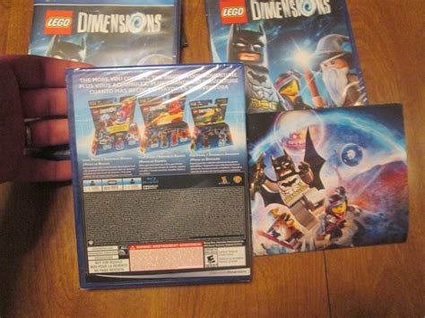 LEGO DIMENSIONS PS4 from STARTER PACK ONLY GAME + FREE BONUS POSTER NEW ...