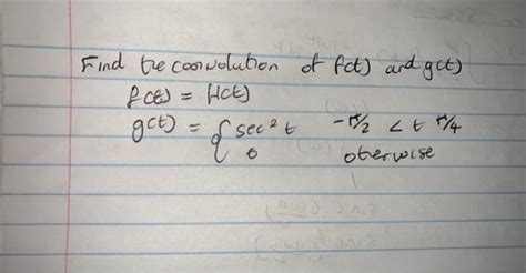 Image result for Convolution of Two Functions