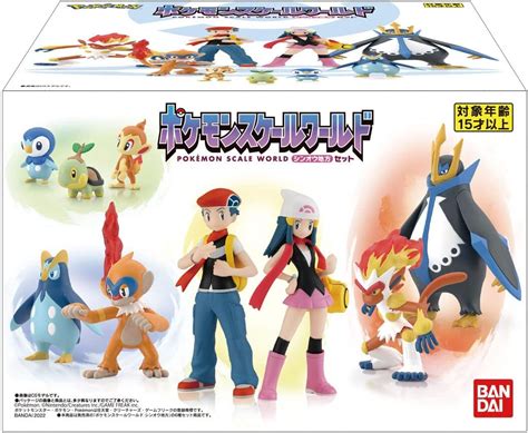 Bandai Shokugan Pokemon Scale World Sinnoh Region | Ubuy India