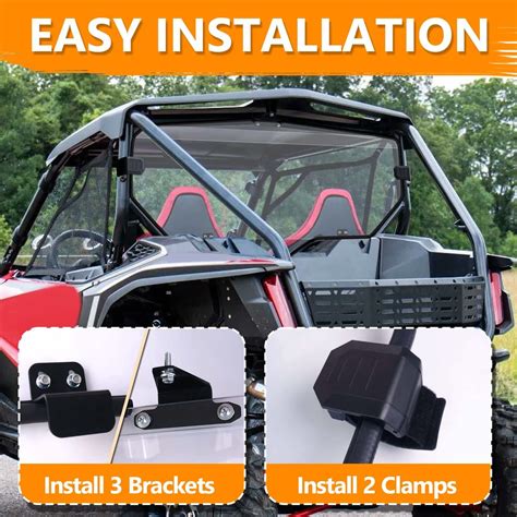 Honda Talon 1000R/1000X Rear Windshield 2019-2023 – StarknightMT