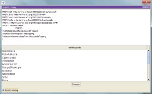 Protege SPARQL Query 的图像结果