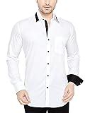 GLOBALRANG Men's Cotton Tuxedo Shirt: Amazon.in: Clothing & Accessories