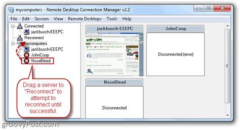 Image result for Remote Desktop Connection Manager 2.7