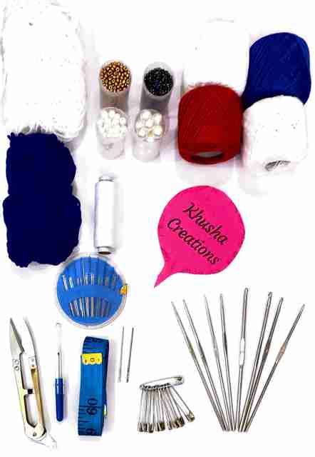 KHUSHA CREATIONS Crochet Kit For Beginners as well as Professionals ...