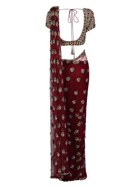 Buy Bejewelled Saree Online – Monisha Jaising