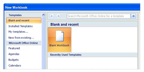 Image result for Create a New Workbook Excel