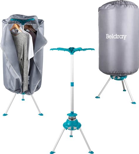 AMOS Eezy-Dry 15kg 25 Items Electric Clothes Dryer 1300W + 2 x 6-Peg ...