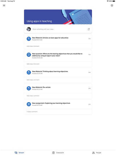 Creating Google Classroom Streaming 的图像结果