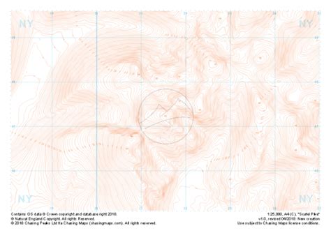 "Scafell Pike" Contour Only