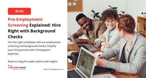 Pre Employment Screening | Hire Right Background Checks