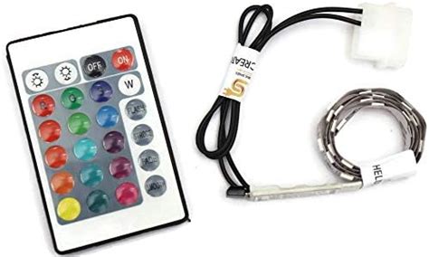 Electronic Spices Gaming Led Strip with Colour Changeable RGB LED and ...