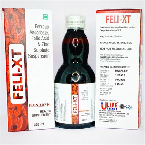 FELI-XT 200ml Syrup Yodley lifesciences Pvt. Ltd.