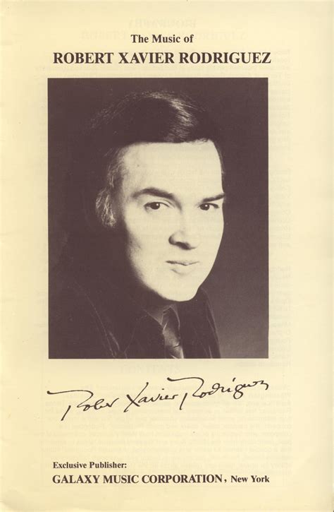 The Music of Robert Xavier Rodriguez - Page Front Cover - The Portal to Texas History