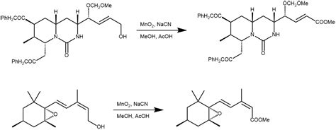 Allylic Alcohol Oxidation MnO2 的图像结果