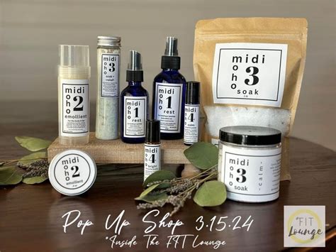 Midi-Moho Pop Up Shop, The FIT Lounge, Granbury, 15 March 2024 ...