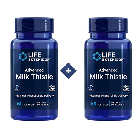 Buy Life Extension Advanced Milk Thistle, Phospholipids Formula Promote ...