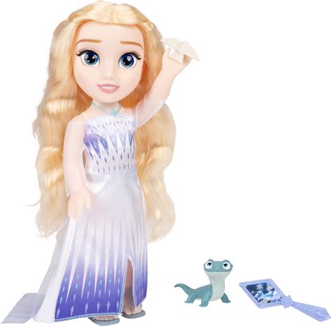 Frozen Elsa Doll with Singing Feature and Bruni Figure India | Ubuy