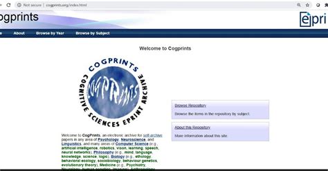ज्ञानसागर (Dnyansagar): CogPrints an electronic archive for self ...