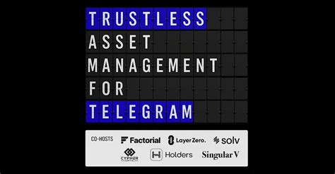 Globalization of TON DeFi: Trustless Asset Management for Telegram ...