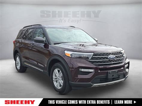 Certified Pre-Owned 2022 Ford Explorer XLT 4 Door SUV in Gaithersburg #C03054P | Sheehy Ford of ...