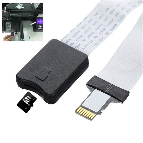 MECH SOLUTIONS LTD 48CM TF to Micro SD TF Extension Cable for Raspberry ...