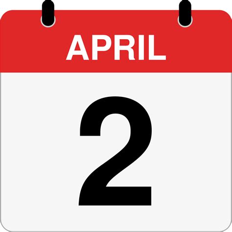 How Many Days Until April 2nd? - Inch Calculator
