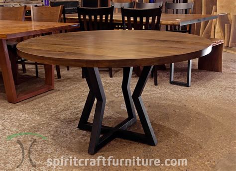 Table Legs and Bases for Hardwood Slab Tables