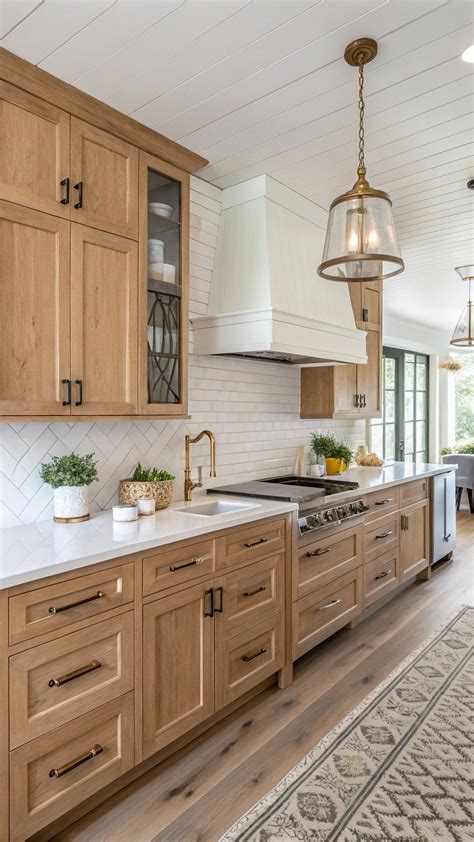 23 Stunning Light Brown Kitchen Cabinets That Will Transform Your ...