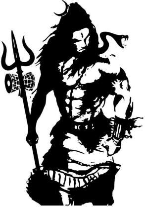 wallpics 30.48 cm Mahadev | Mahakal | Bholenath | Lord Shiva Self ...
