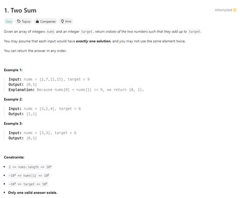 Image result for 1 Two Sum LeetCode Solution in Python