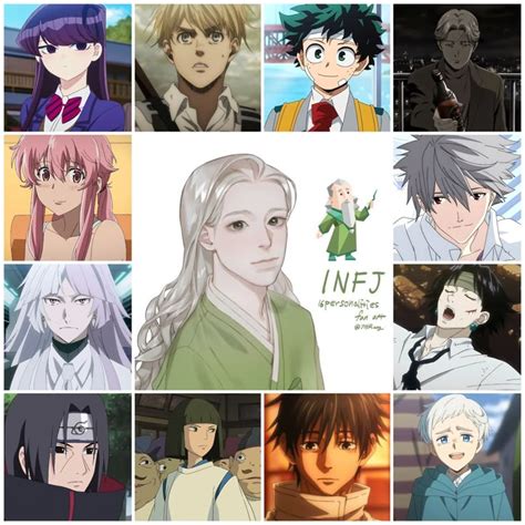 INFJ in anime!!! | Mbti character, Infj characters, Infj
