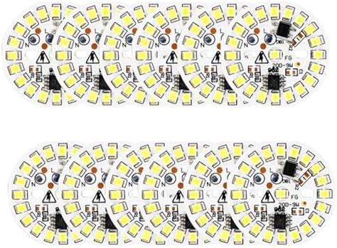 UNIVERSAL HUB® Pack of 50 1W White LED Bulbs with Advanced Electrode ...