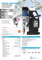 Magnetic drilling and tapping machine - MAB 825 - BDS Maschinen GmbH ...