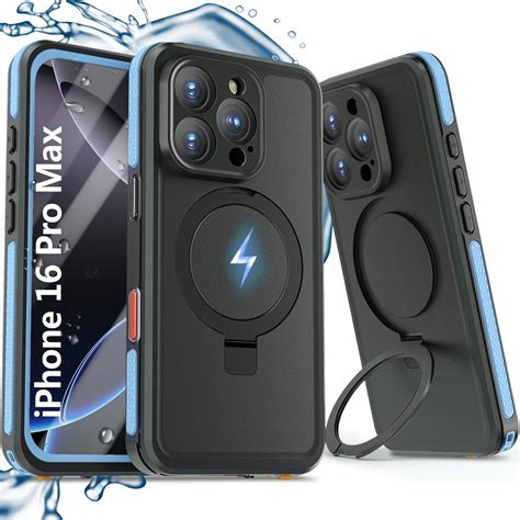 Amazon.com: Oterkin Waterproof for iPhone 16 Pro Max Case fit for ...
