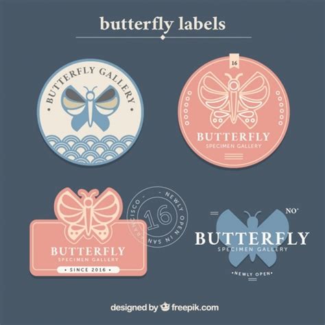 Image result for Butterfly Size Label