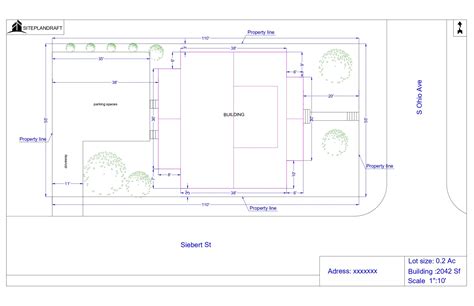 Image result for Building Permit Site Plan Example