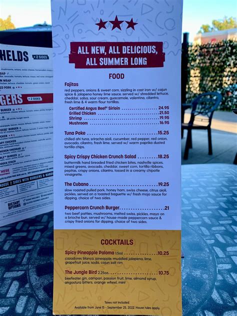 Menu at Original Joe's pub & bar, Winnipeg, St Mary's Rd Unit A