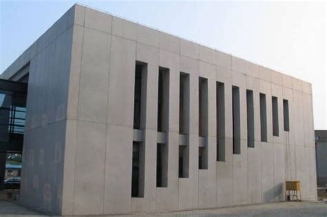 GRC in facade. | House front design, Cladding design, Jaali design