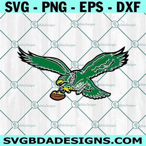 Retro Eagles Bird Svg, Philadelphia Eagles SVG