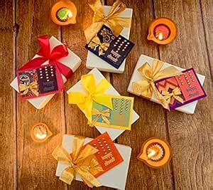 Crack of Dawn Crafts Happy Diwali Gift Tags Pack of 5 : Amazon.in ...
