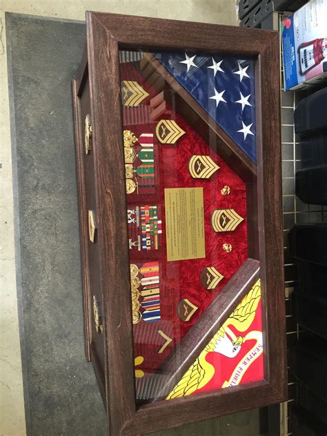 Custom Military Trunk Shadowbox LOCAL PICKUP ONLY | Etsy | Military ...
