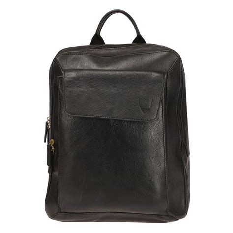 Buy Hidesign Unisex Zip Closure Backpack (Black_Free Size) at Amazon.in