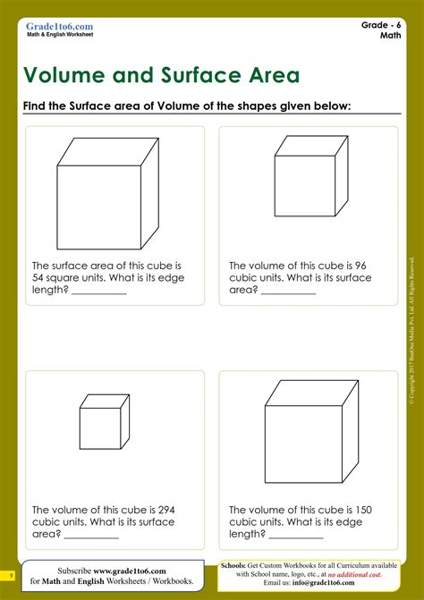 Image result for Surface Area Lessons