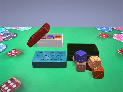 box with 6 types of dice by Lab3D MakerWorld: Download Free 3D Models