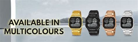 V2A Stainless Steel Small Dial Unisex Multifunction Digital Sports ...