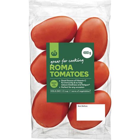Calories in Select Roma Tomato calcount
