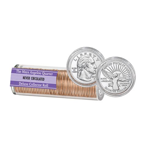 Maya Angelou Quarter Deluxe Roll