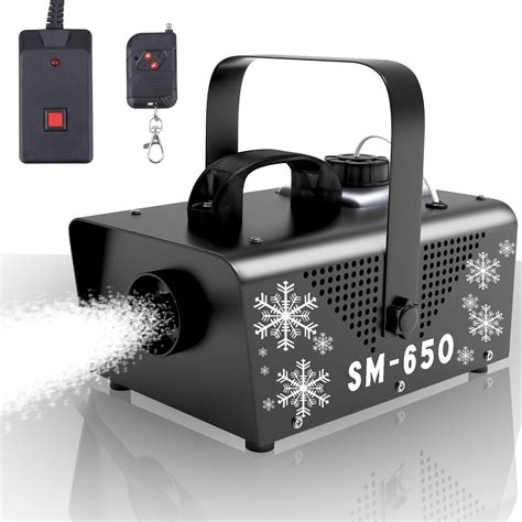 IMONE 650W Snow Machine Christmas,Snow Machine Indoor with Remote ...