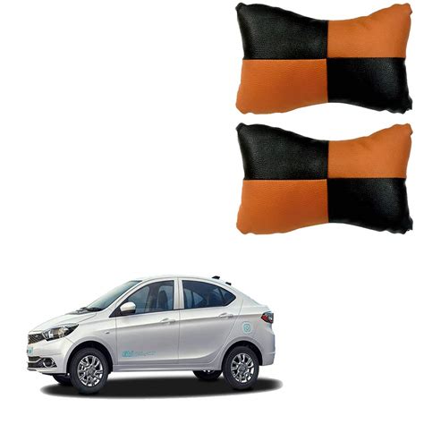 Kandid AdroitZ Orange Neck Rest Soft Cushion in Leatherette Material ...