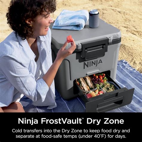 Ninja | Cooler | FrostVault 65QT Cooler with Wheels | Insulated with ...
